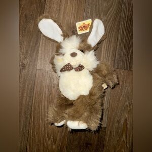 New Ganzbros Heritage Collection Bunny Rabbit Plush Stuffed Animal Vintage 1989